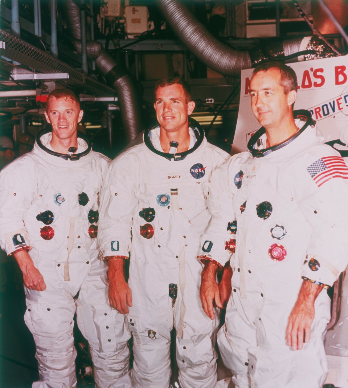 Apollo 9 astronauter, 1968 af Unbekannt