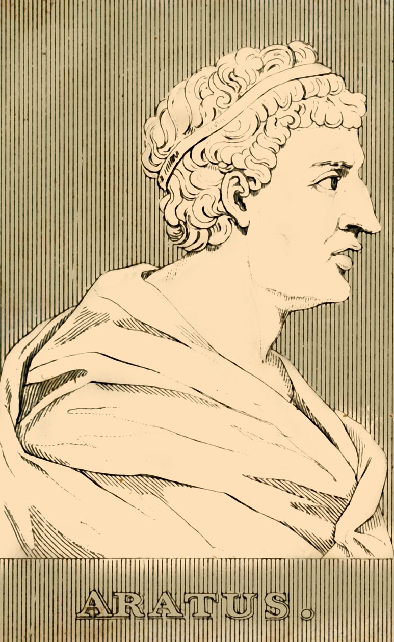 Aratus, c315-240 f.Kr., 1830 af Unbekannt