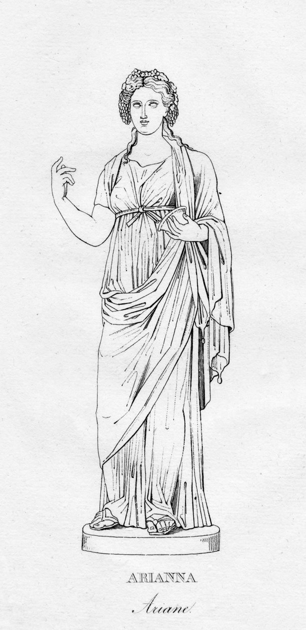 Arianna Ariane, c1850 af Unbekannt
