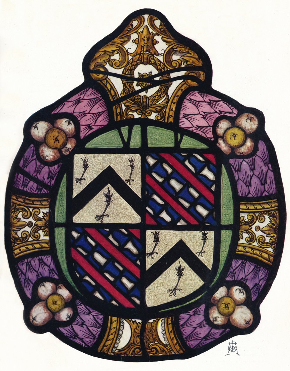 Arms of Sir Reginald Bray, K.G., c1900, 1936 af Unbekannt