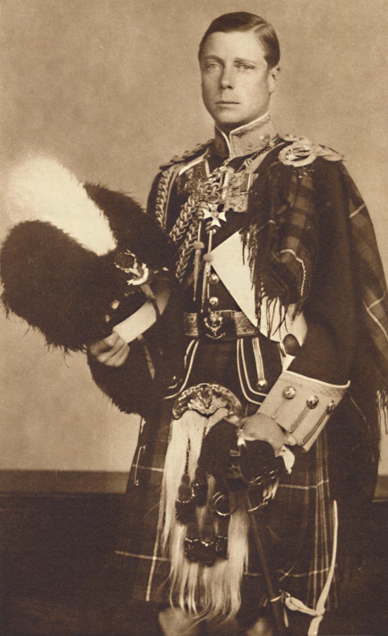 Som øverste oberst, The Seaforth Highlanders, 1937 af Unbekannt