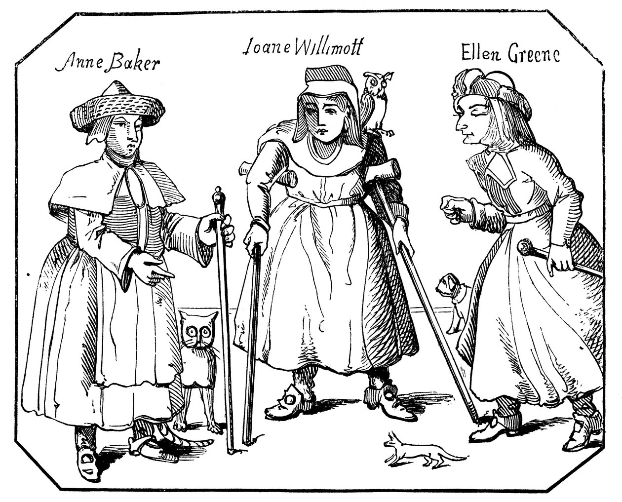Associates of the Witches of Belvoir af Unbekannt