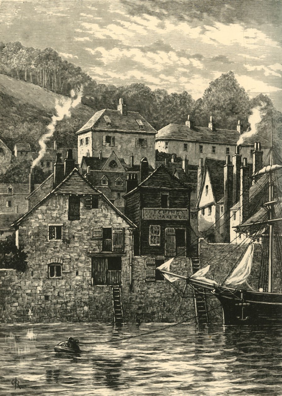I Dartmouth, 1898. af Unbekannt