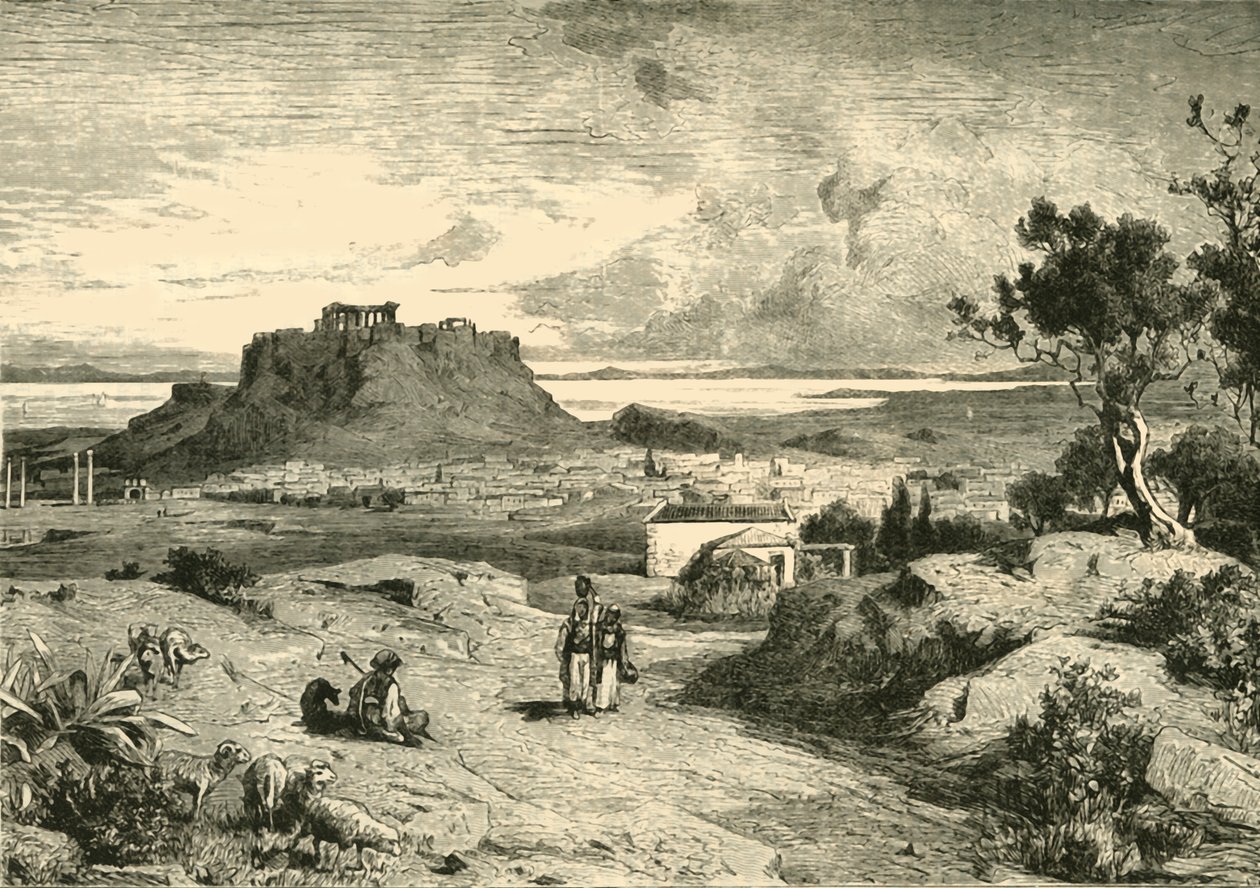 Athen, 1890. af Unbekannt