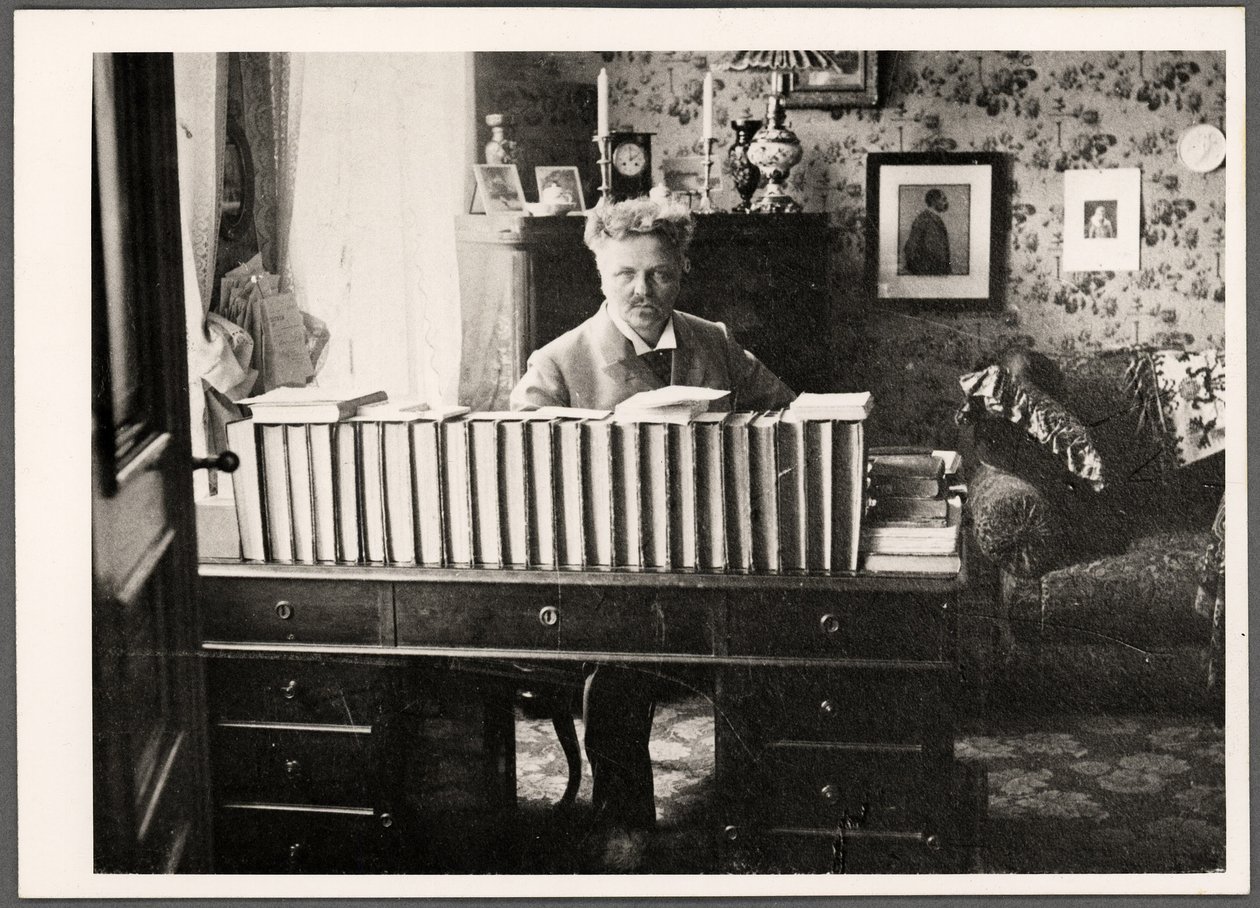 August Strindberg af Unbekannt