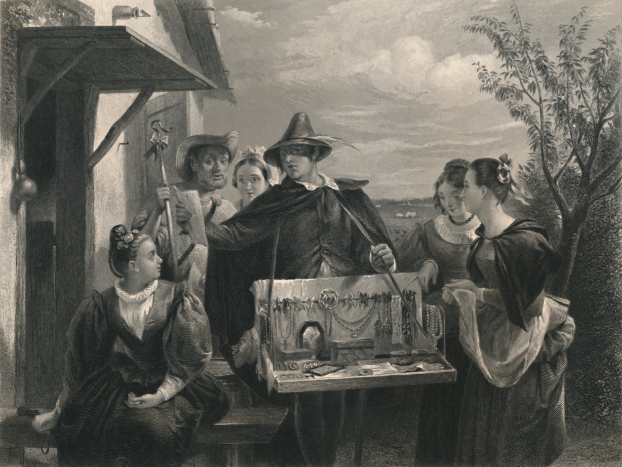 Autolycus The Winters Tale, c1870 af Unbekannt