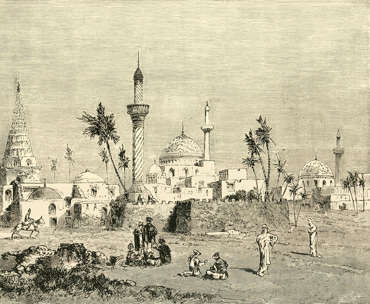 Bagdad, 1890. af Unbekannt
