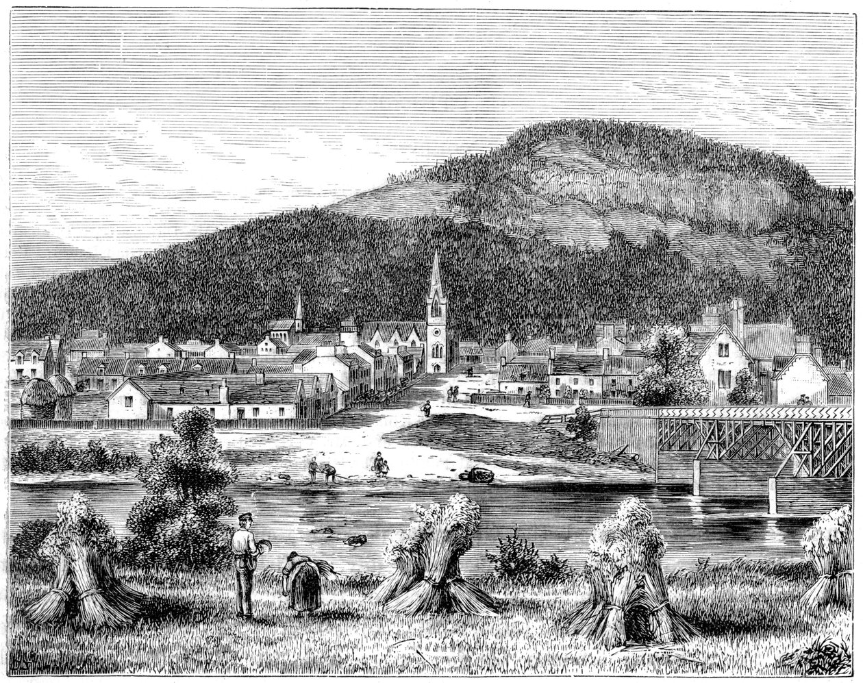 Ballater, Royal Deeside, Skotland, 1900 af Unbekannt
