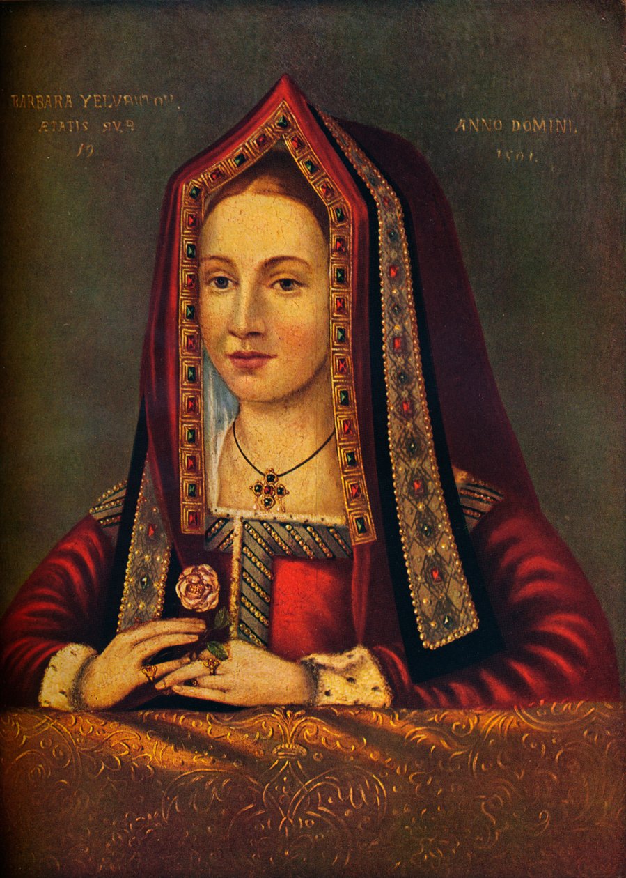 Barbara Velverton, 1501, 1911 af Unbekannt