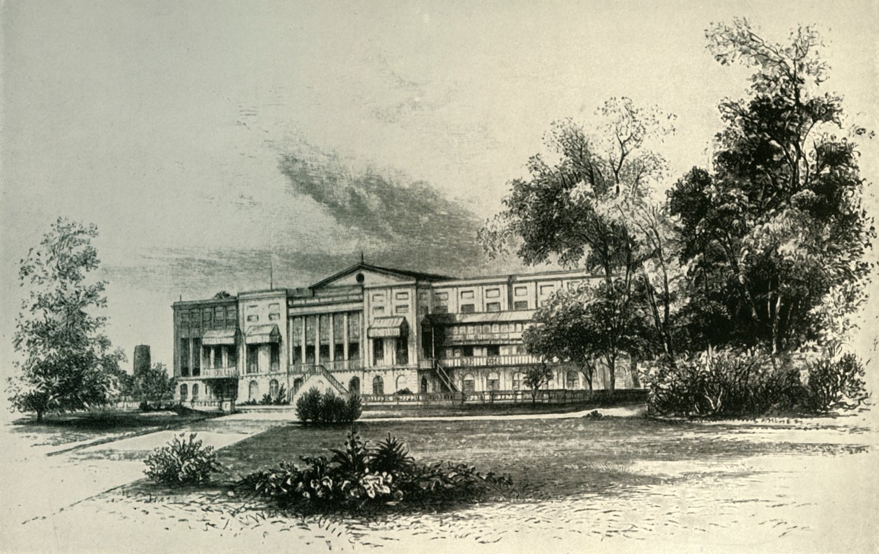 Barrackpore House, 1856, 1925. af Unbekannt