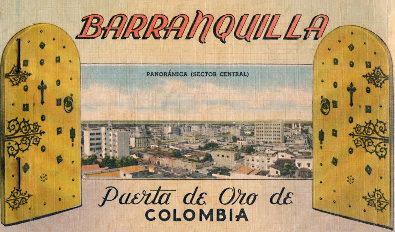 Barranquilla - Den gyldne port i Colombia, c1940