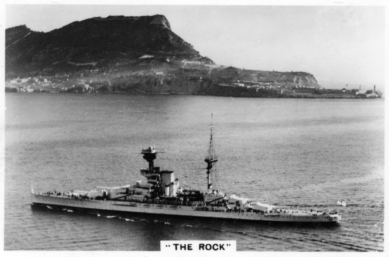 Slagskib HMS Revenge of Gibraltar, 1937 af Unbekannt