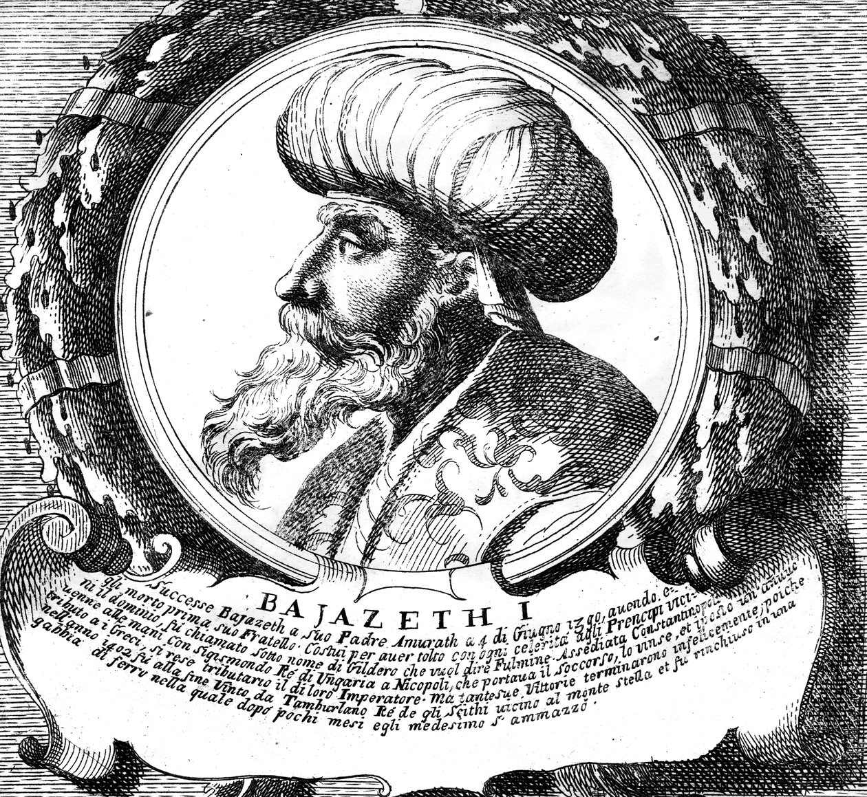 Bayezid I, Sultan fra Det Osmanniske Rige af Unbekannt