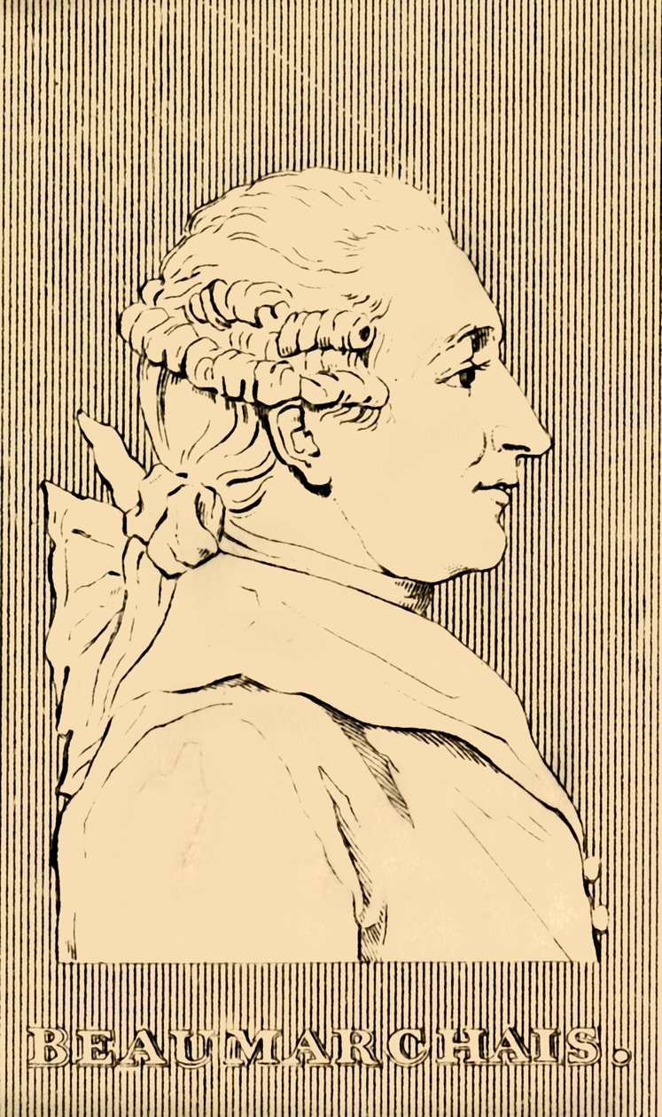 Beau Marchais, 1732-1799, 1830. af Unbekannt