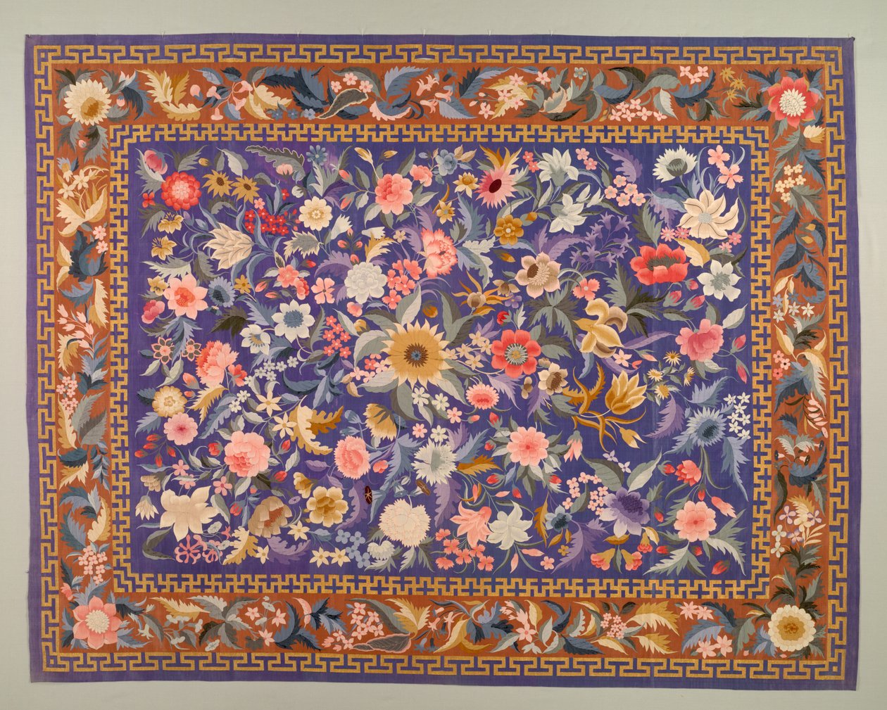 Sengetæppe, 1800-1900-tallet. af Unbekannt