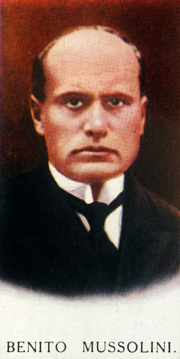 Benito Mussolini, 1927. af Unbekannt