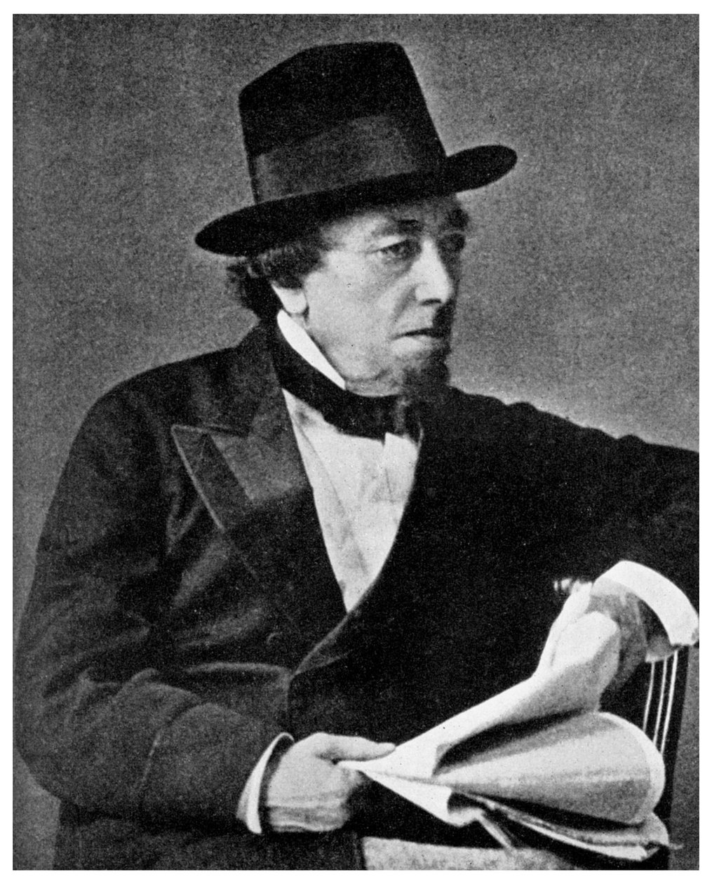 Benjamin Disraeli, britisk statsmand, 1800-tallet 1956 af Unbekannt