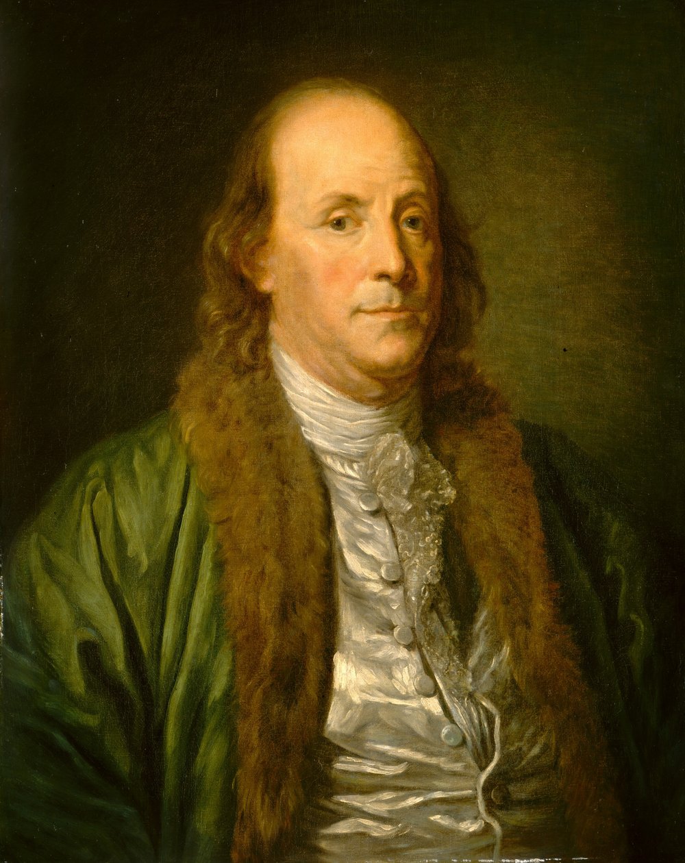 Benjamin Franklin, 1800-tallet. af Unbekannt