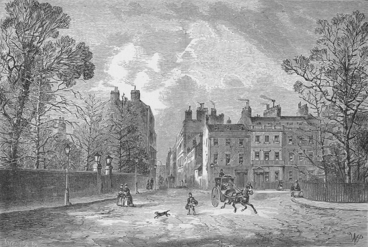 Berkeley Square, 1890 af Unbekannt