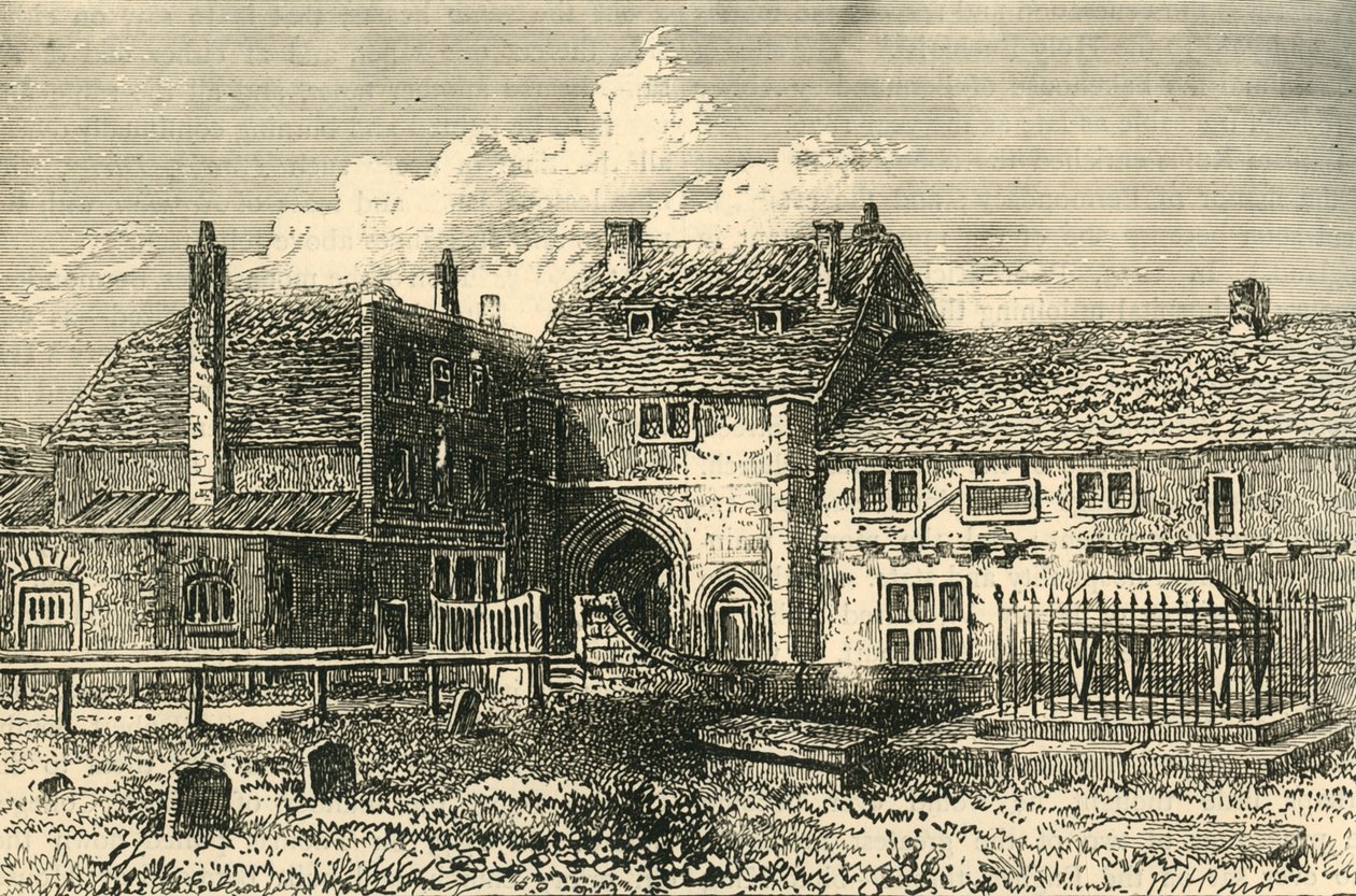 Bermondsey Abbey, 1790, c1878. af Unbekannt