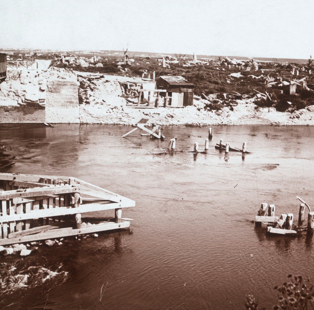 Berry-au-Bac, Nordfrankrig, c1914-c1918 af Unbekannt