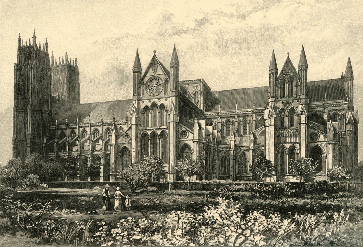 Beverley Minster, 1898. af Unbekannt