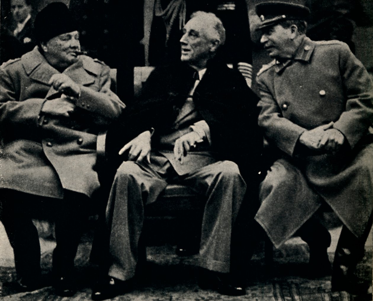 Store tre konference på Krim, februar 1945. af Unbekannt