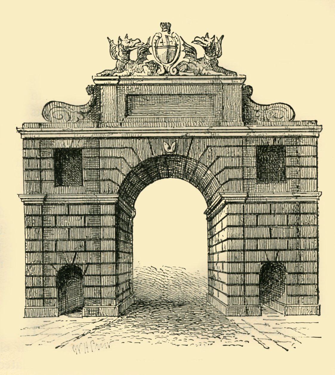 Bishopsgate, c1872. af Unbekannt