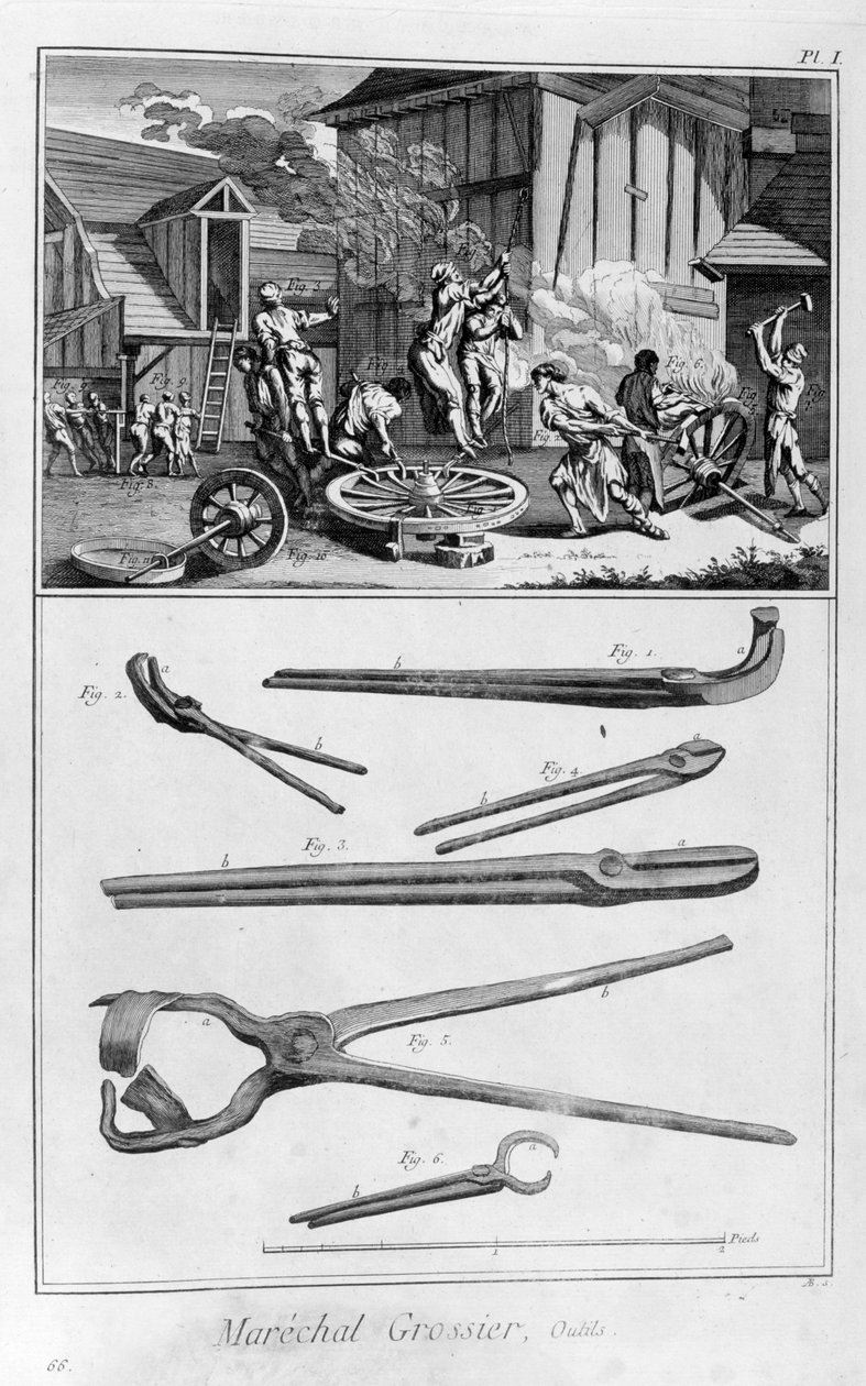 Smed, 1751-1777 af Unbekannt