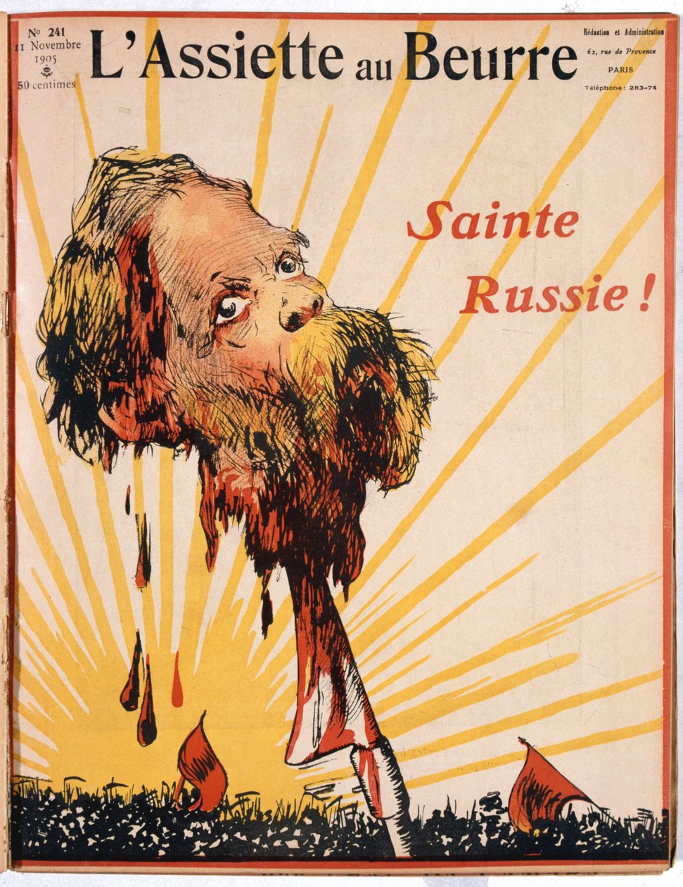 Det velsignede Rusland!, 1905 af Unbekannt