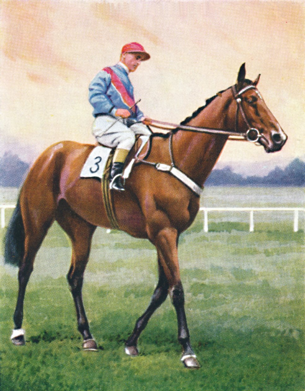 Boghandler, Jockey: G. Richards, 1939 af Unbekannt