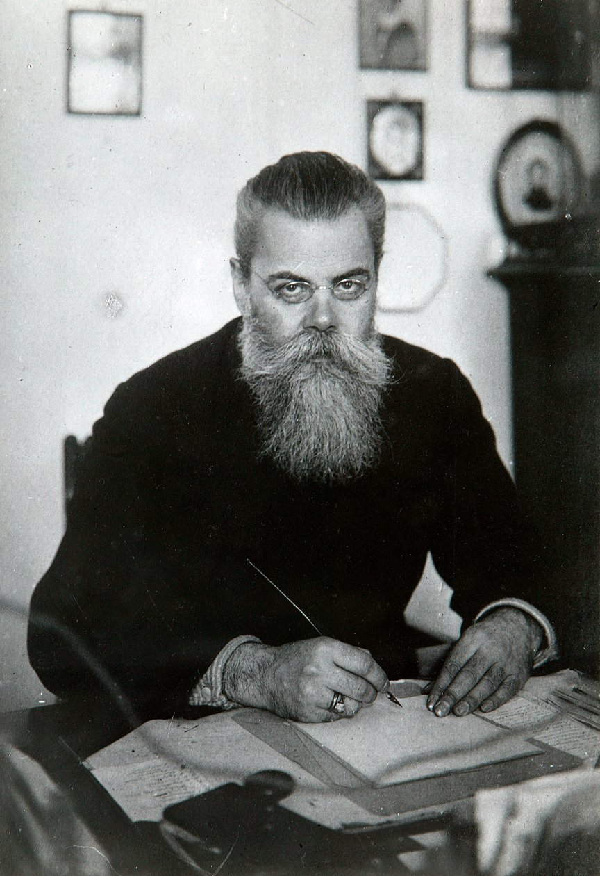 Boris Modzalevsky, russisk filolog, begyndelsen af det 20. århundrede af Unbekannt