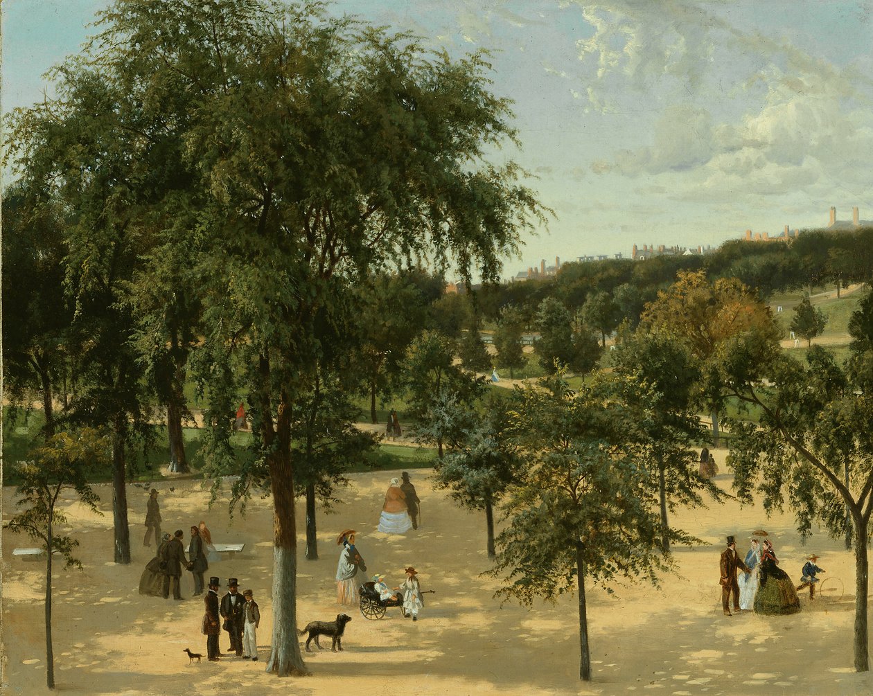 Boston Common, 185063. af Unbekannt
