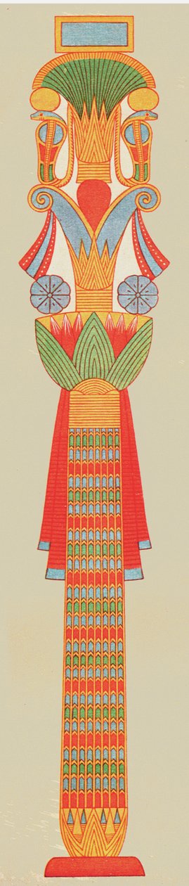 Bukethovedstad, Theben, Egypten, 1928. af Unbekannt