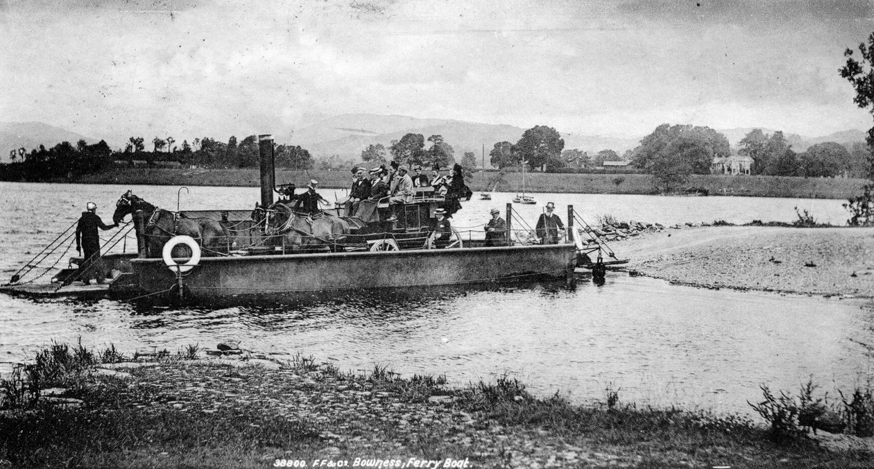 Bowness færgebåd, 1902 af Unbekannt