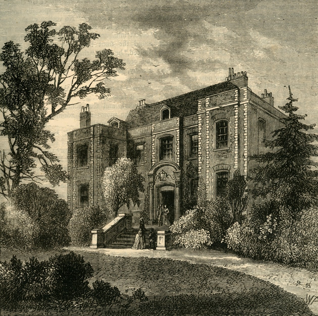 Bowyer House, c1878. af Unbekannt