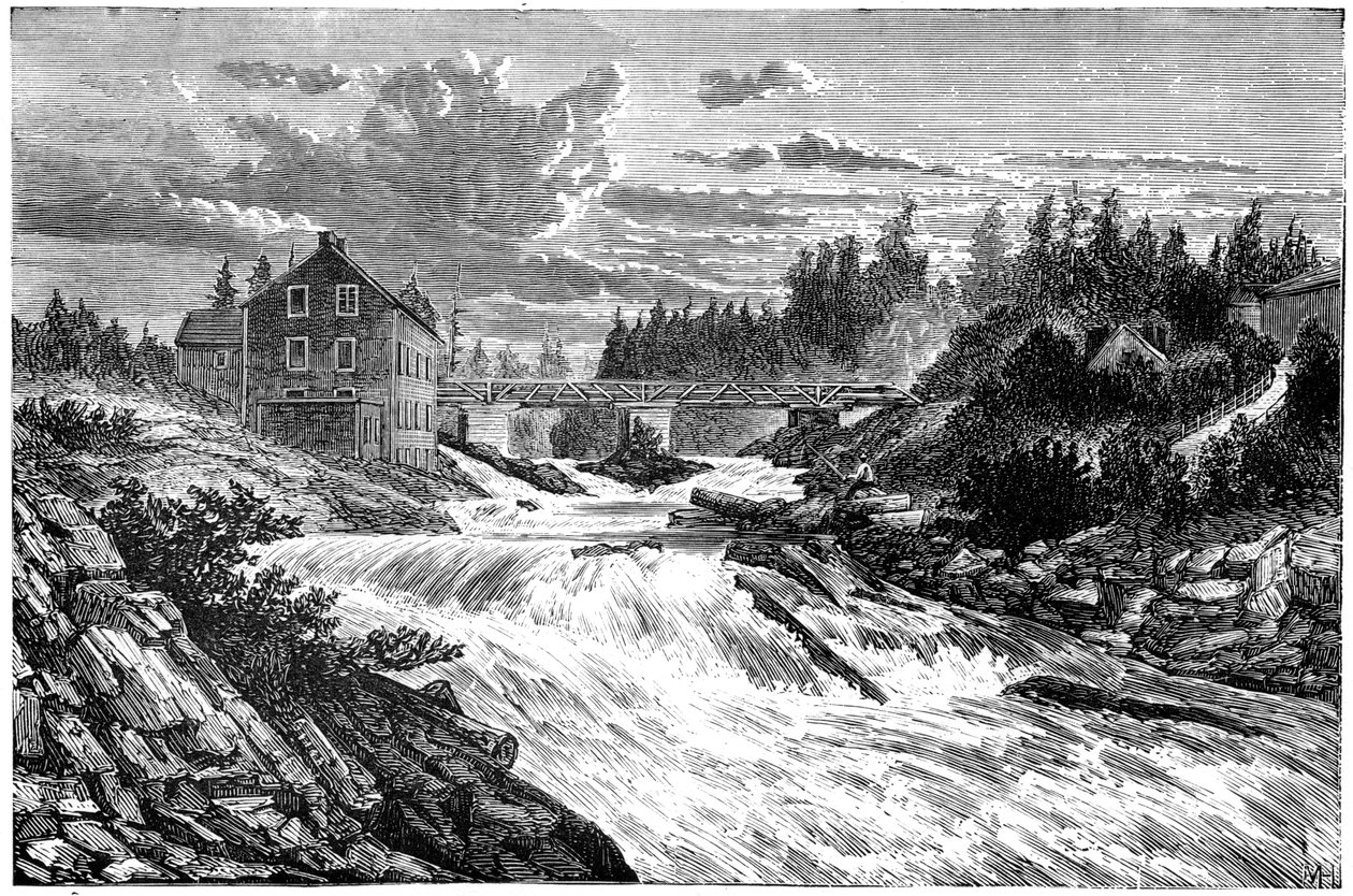 Bracebridge, Muskoka, Ontario, Canada, 1800-tallet af Unbekannt