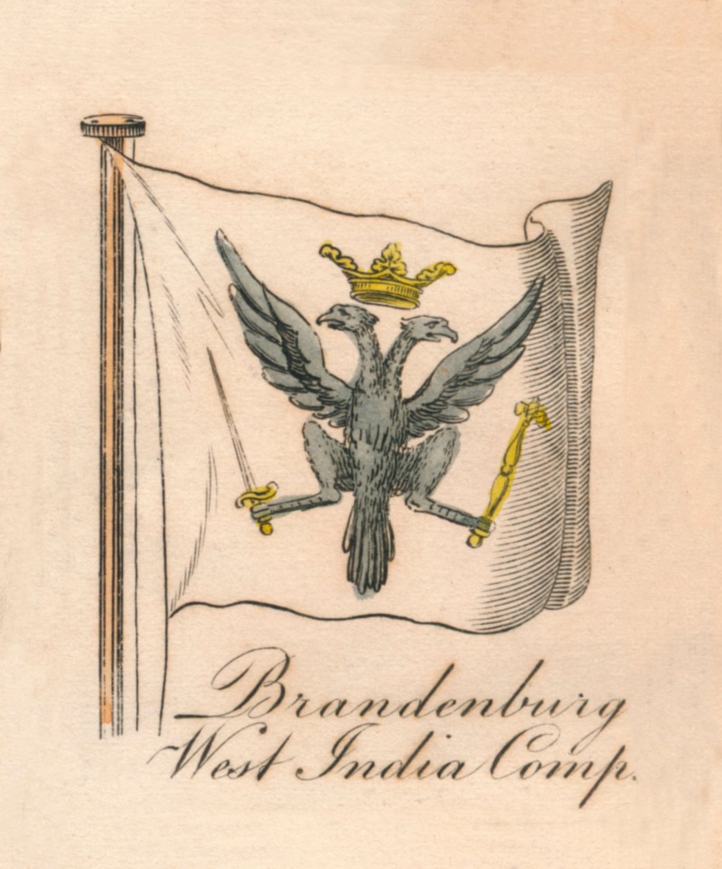 Brandenburg West India Comp, 1838 af Unbekannt
