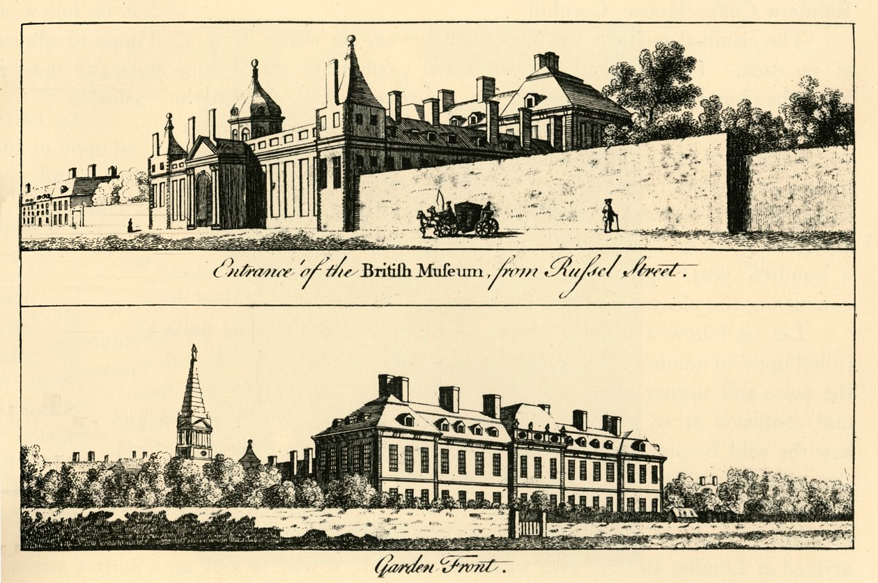 British Museum, c1753-1810, 1925. af Unbekannt