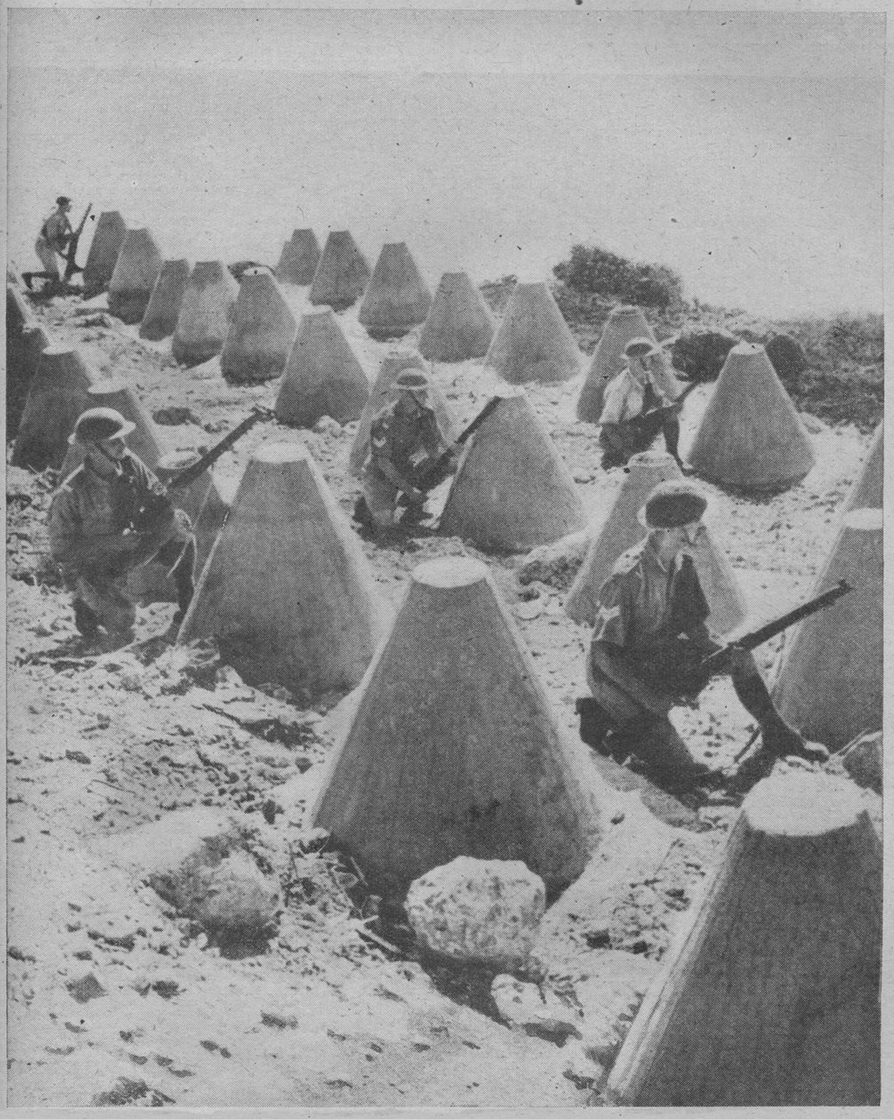 Britiske tropper i Syrien, 1941. af Unbekannt