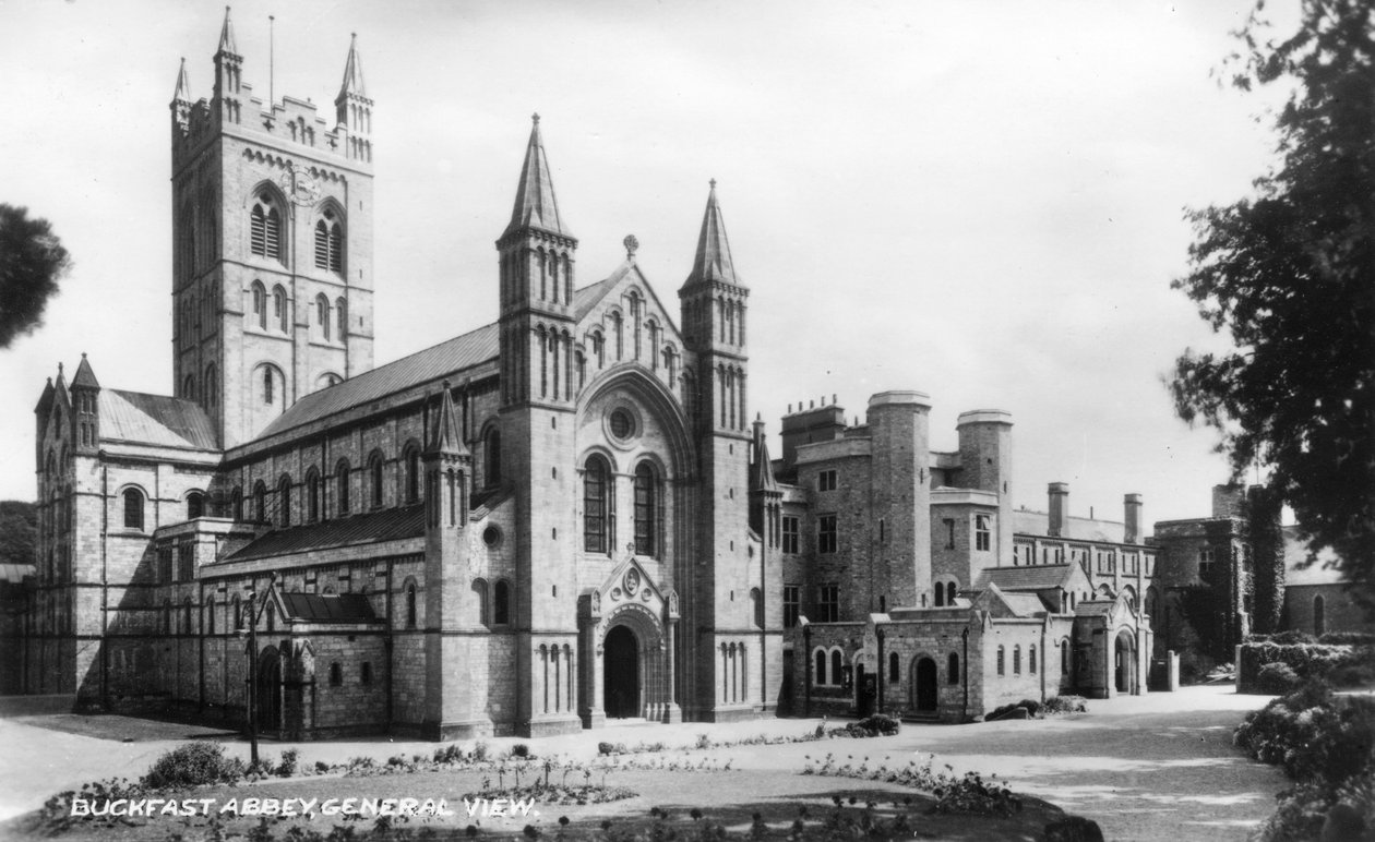 Buckfast Abbey, Buckfastleigh, Devon, begyndelsen af det 20. århundrede af Unbekannt