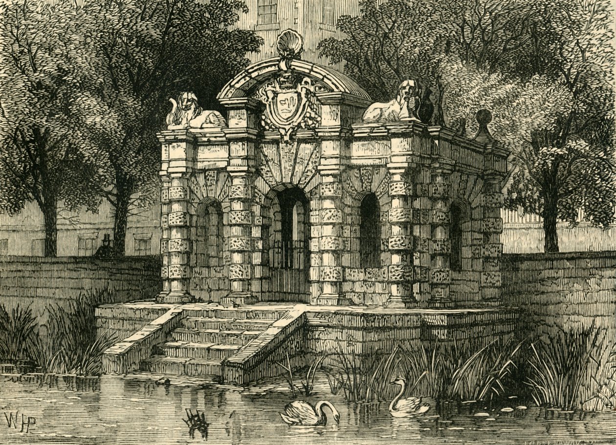 Buckingham Gate i 1830, 1881. af Unbekannt