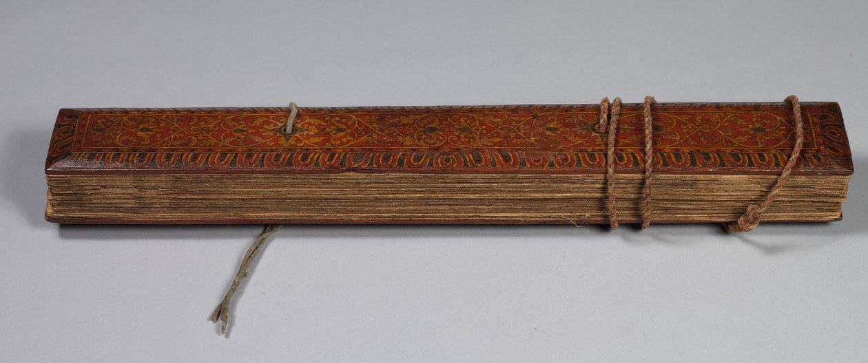 Buddhistisk manuskript, ca 1700. af Unbekannt