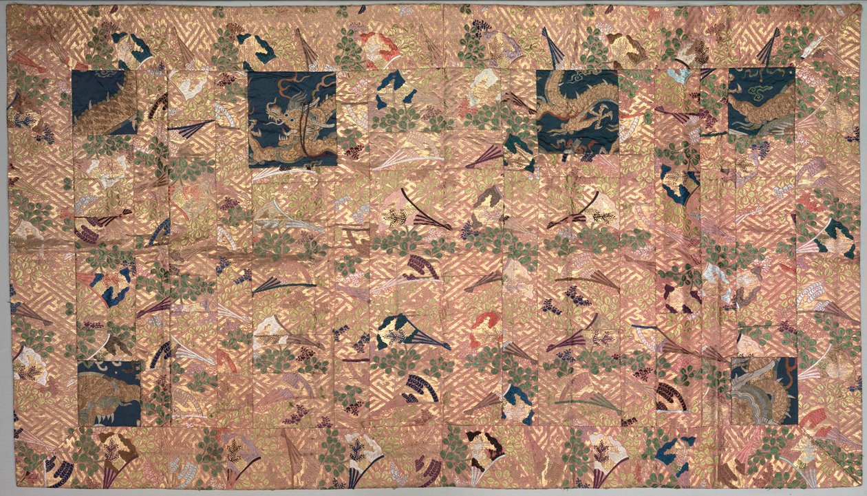 Buddhistisk præst Robe Kesa, 1800-tallet. af Unbekannt