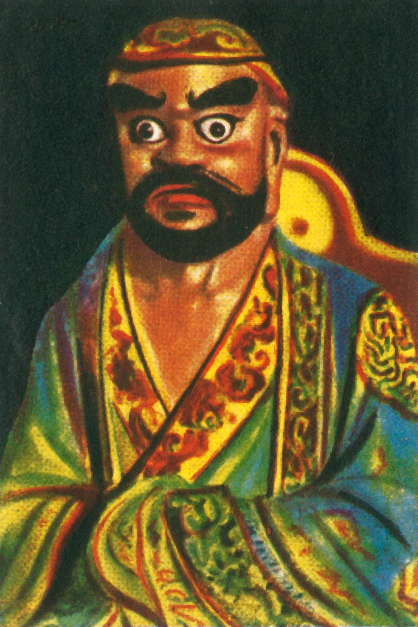 Buddhistisk guddom, c1928. af Unbekannt
