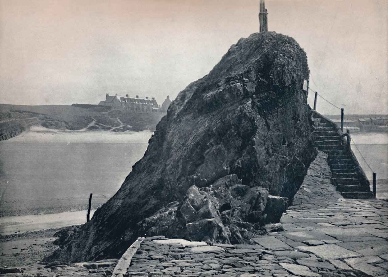 Bude - The Chapel Rock, 1895 af Unbekannt