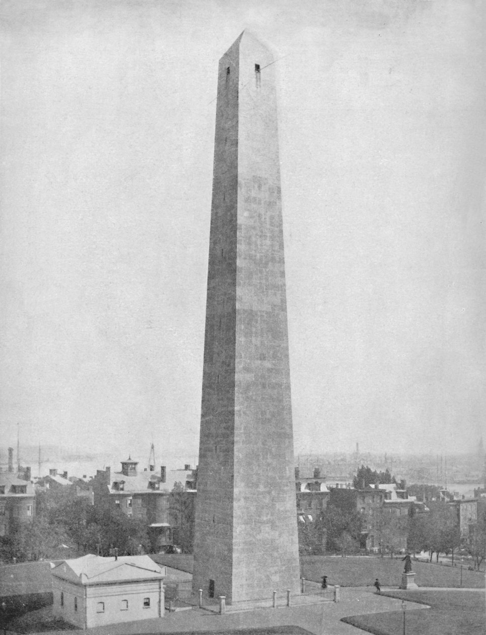 Bunker Hill Monument, Charlestown, Massachusetts, c1897. af Unbekannt
