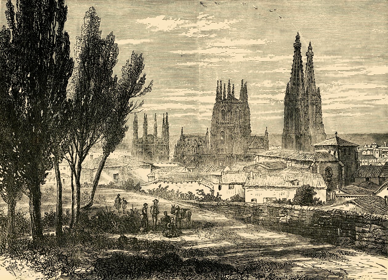 Burgos, 1890. af Unbekannt