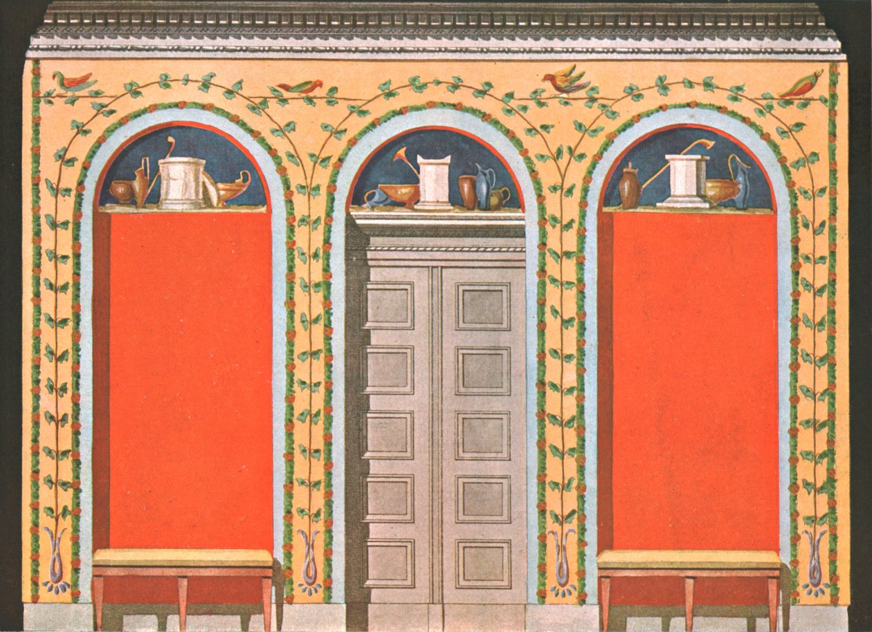 Skab i Herculaneum smag, Leipzig, Tyskland, 1928. af Unbekannt