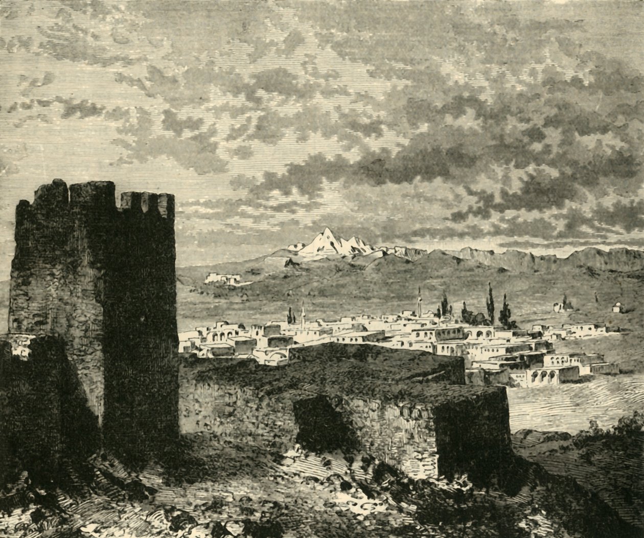 Cæsarea, i Kappadokien, 1890. af Unbekannt